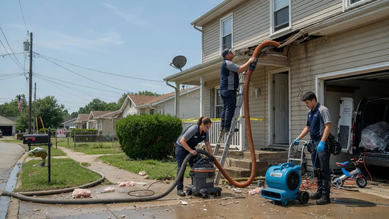 Water Damage Restoration in Levering, MI near me